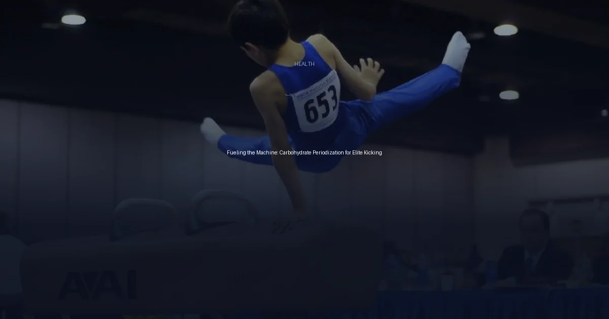 Fueling the Machine: Carbohydrate Periodization for Elite Kicking