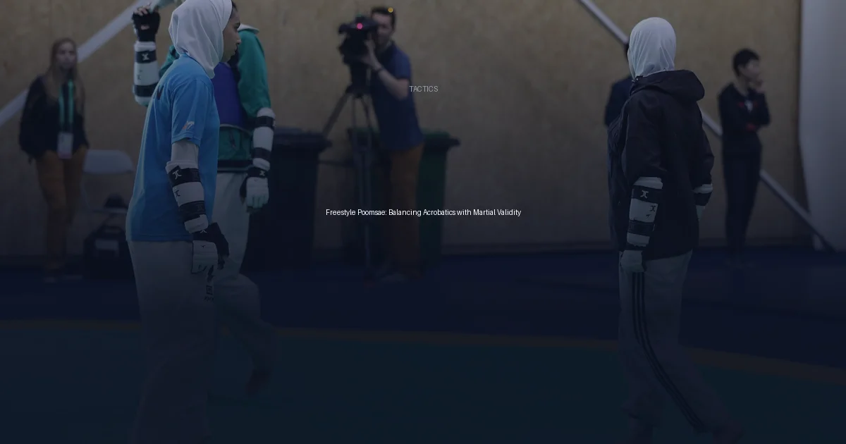 Freestyle Poomsae: Balancing Acrobatics with Martial Validity