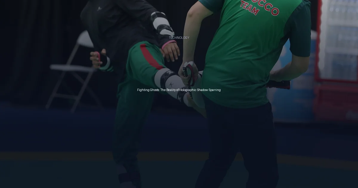 Fighting Ghosts: The Reality of Holographic Shadow Sparring