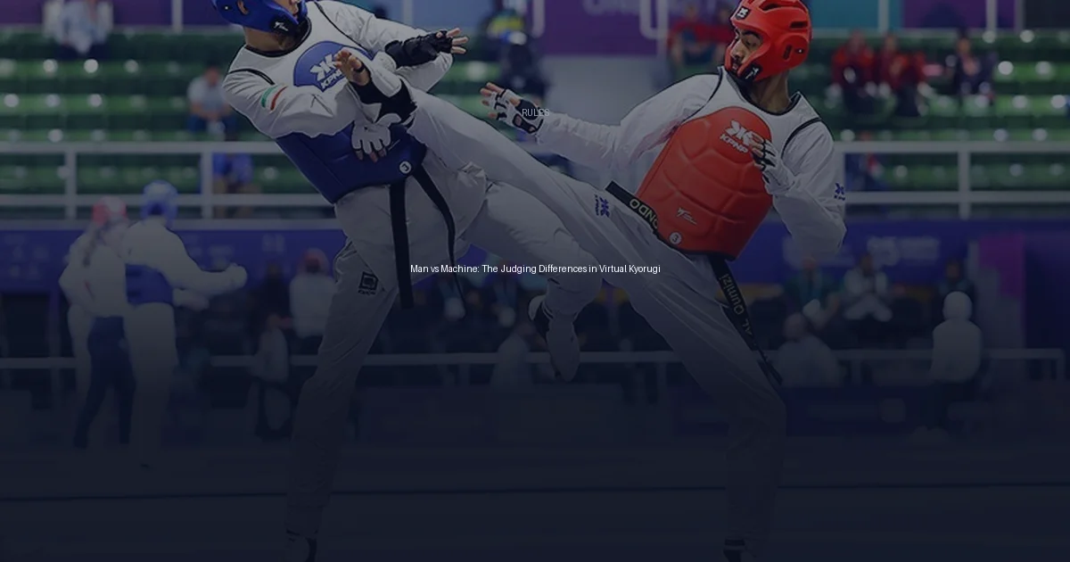 Man vs Machine: The Judging Differences in Virtual Kyorugi