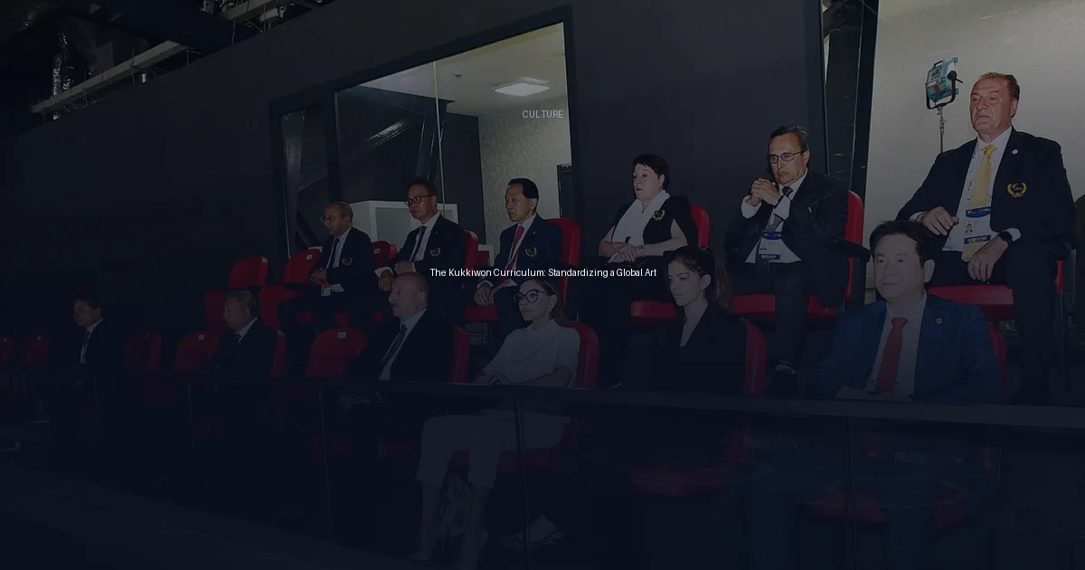 The Kukkiwon Curriculum: Standardizing a Global Art