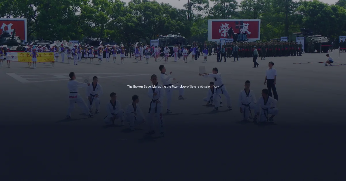 The Broken Blade: Managing the Psychology of Severe Athlete Injury