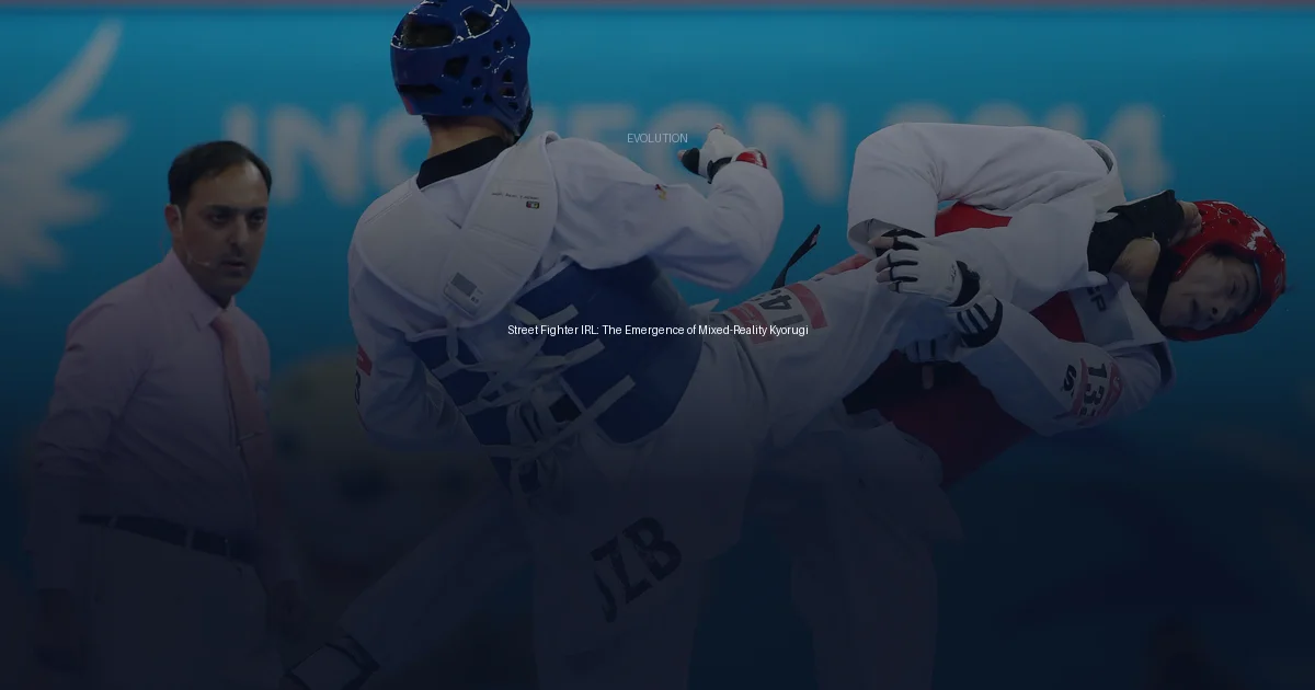 Street Fighter IRL: The Emergence of Mixed-Reality Kyorugi