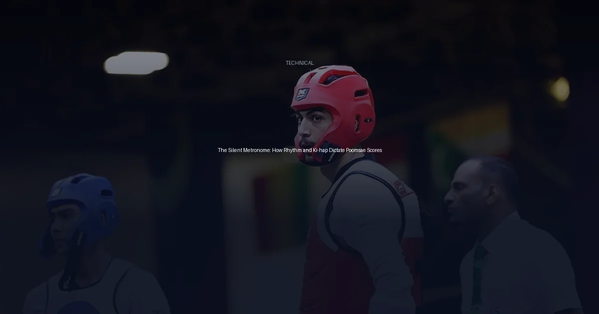 The Silent Metronome: How Rhythm and Ki-hap Dictate Poomsae Scores