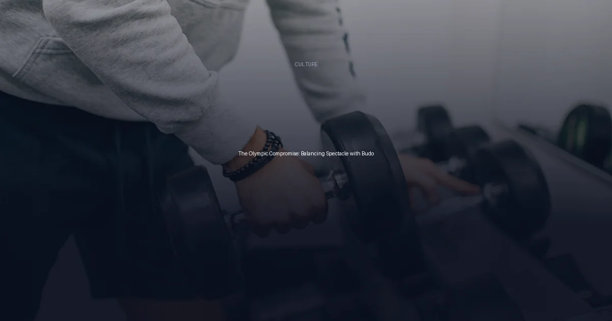 The Olympic Compromise: Balancing Spectacle with Budo