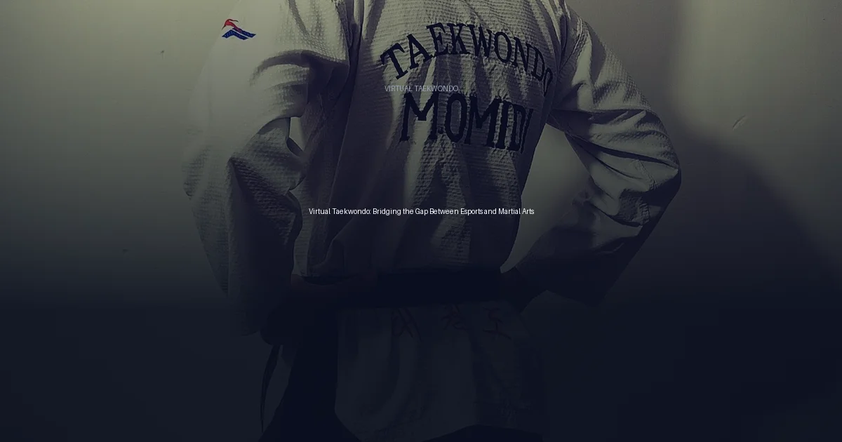 Virtual Taekwondo: Bridging the Gap Between Esports and Martial Arts