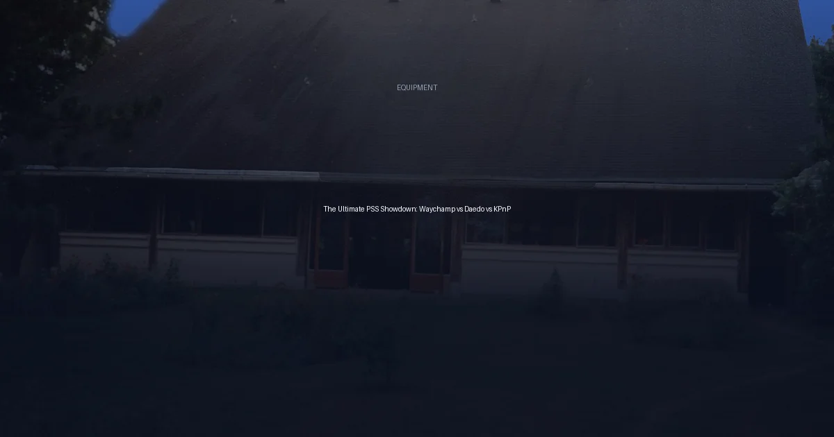 The Ultimate PSS Showdown: Waychamp vs Daedo vs KPnP